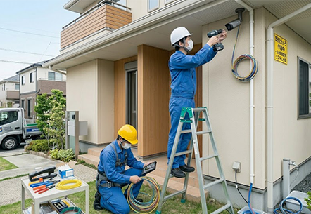 長岡電設防犯カメラ